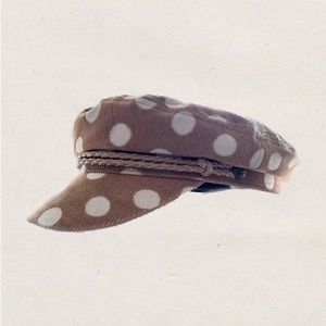 Brixton Polka Dot Ashland Cap -  New w/out tags!